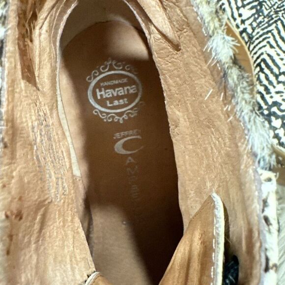 Jeffrey Campbell Lita Platform Fur Booties size 5.5 - Picture 7 of 9